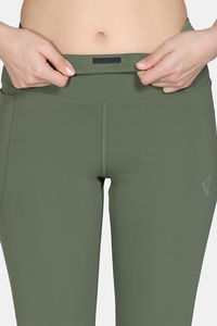Zelocity Quick Dry Gym Leggings - Four Leaf Clover — thumbnail 7